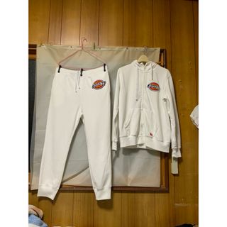 Dickies - ◆ディッキーズ「白のスウェットのセットアップ」Lサイズ