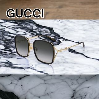 グッチ(Gucci)の【新品未使用】GUCCIグッチGG1016SK-001 サングラス　ユニセックス(サングラス/メガネ)