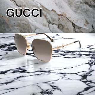 グッチ(Gucci)の【新品未使用】GUCCIグッチGG0882SA-002 サングラス　ユニセックス(サングラス/メガネ)