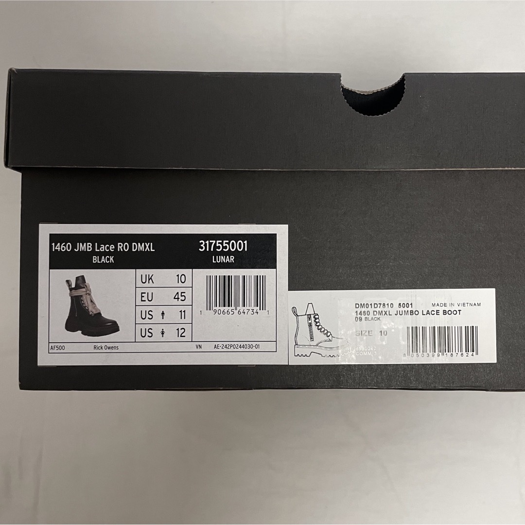 Rick Owens(リックオウエンス)の新品 RICK OWENS Dr. Martens DMXL Jumbo 10 メンズの靴/シューズ(ブーツ)の商品写真