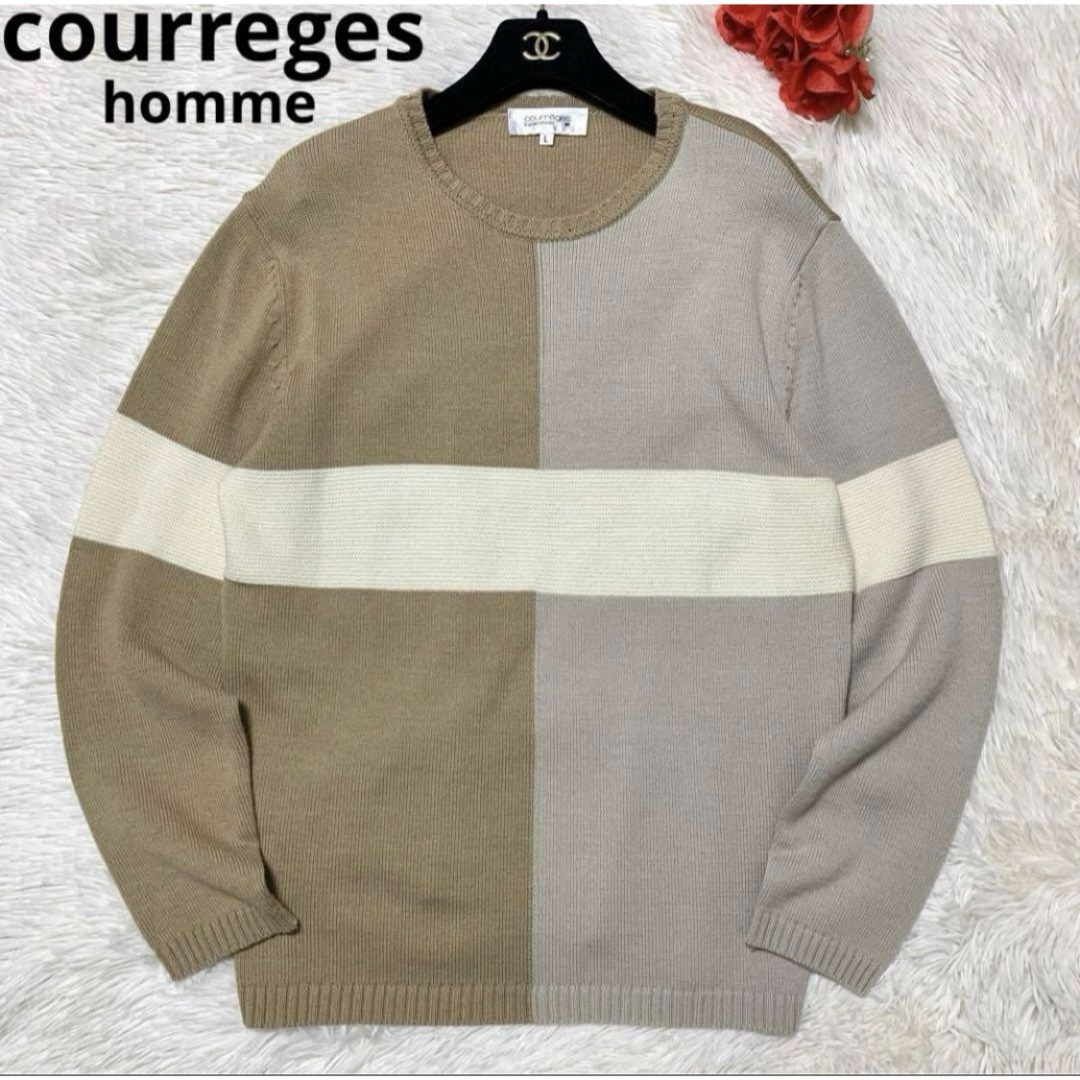 Courreges(クレージュ)の【良品/希少】courreges homme ニット イタリア製 VINTAGE メンズのトップス(ニット/セーター)の商品写真