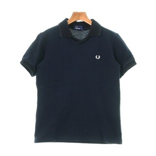 フレッドペリー(FRED PERRY)のFRED PERRY フレッドペリー ポロシャツ S 紺 【古着】【中古】(ポロシャツ)