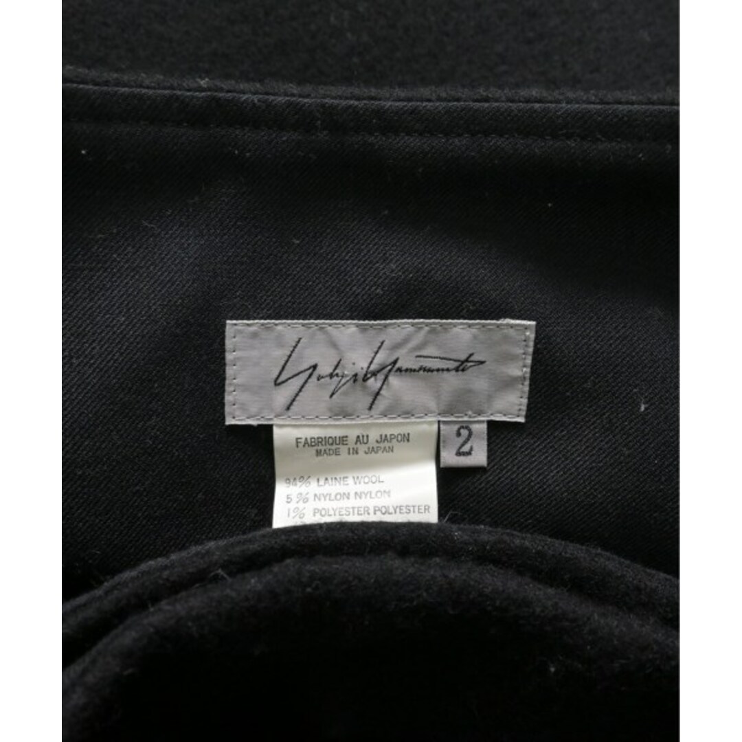 Yohji Yamamoto(ヨウジヤマモト)のYOHJI YAMAMOTO ロング・マキシ丈スカート 2(S位) 黒 【古着】【中古】 レディースのスカート(ロングスカート)の商品写真