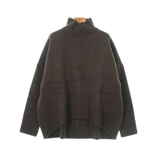 チノ(CINOH)のCINOH チノ ニット・セーター 38(M位) 茶 【古着】【中古】(ニット/セーター)