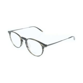 オリバーピープルズ(Oliver Peoples)のOLIVER PEOPLES メガネ - グレー系xベージュ系 【古着】【中古】(サングラス/メガネ)