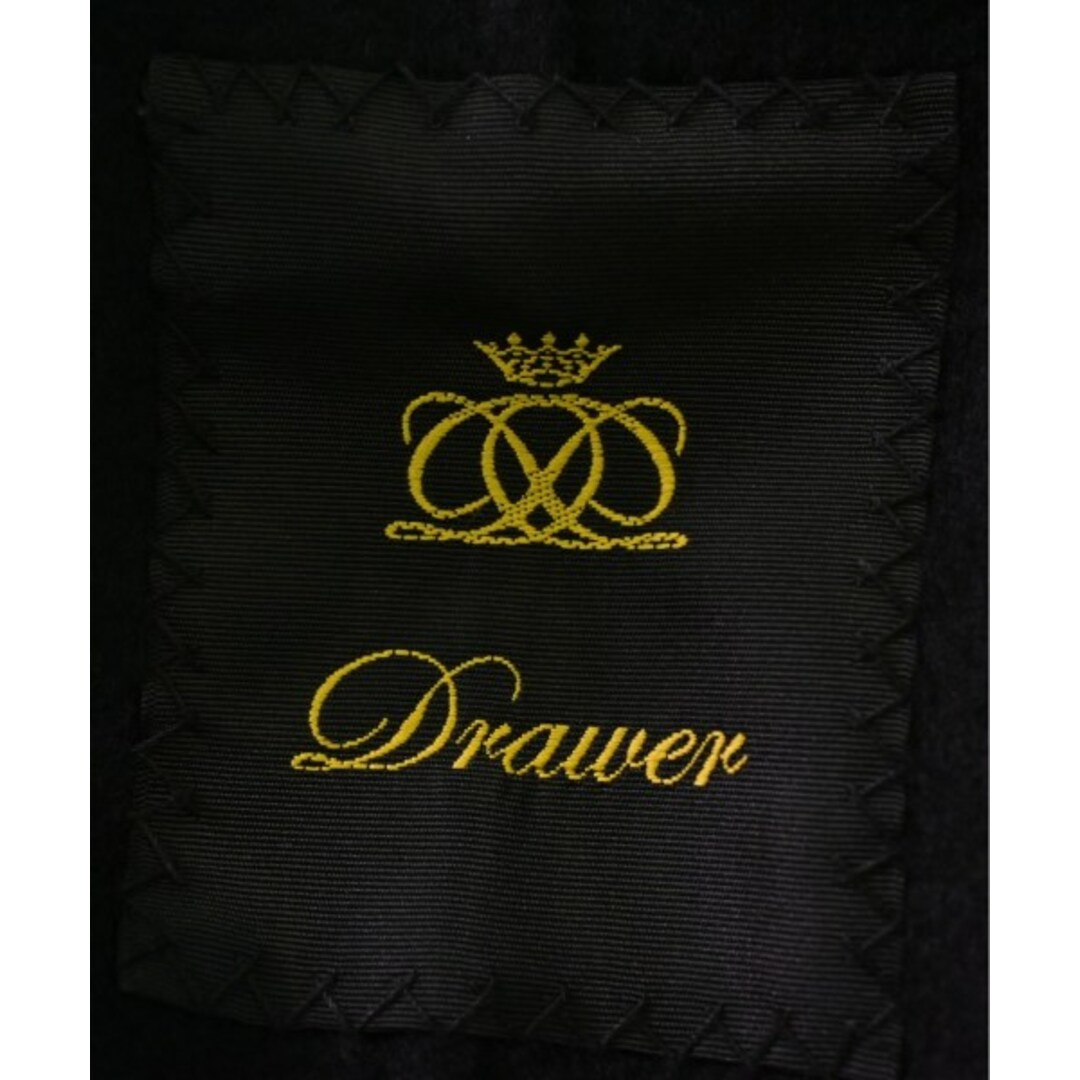 Drawer(ドゥロワー)のDrawer ドロワー コート（その他） F 黒 【古着】【中古】 レディースのジャケット/アウター(その他)の商品写真