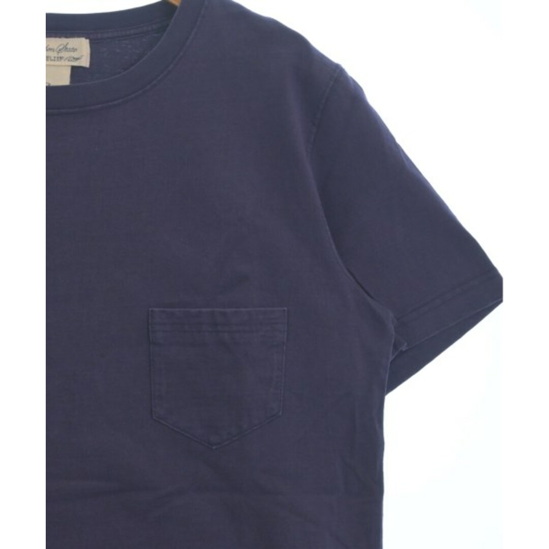 REMI RELIEF(レミレリーフ)のREMI RELIEF レミレリーフ Tシャツ・カットソー XL 紫 【古着】【中古】 メンズのトップス(Tシャツ/カットソー(半袖/袖なし))の商品写真