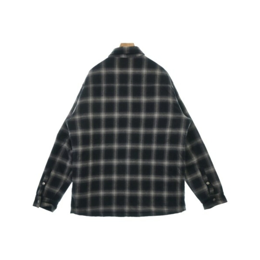 ksubi(スビ)のKsubi スビ カジュアルシャツ -(XL位) 黒xグレー(チェック) 【古着】【中古】 メンズのトップス(シャツ)の商品写真