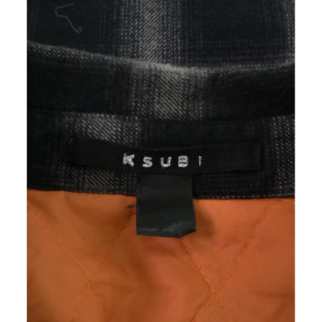 ksubi(スビ)のKsubi スビ カジュアルシャツ -(XL位) 黒xグレー(チェック) 【古着】【中古】 メンズのトップス(シャツ)の商品写真