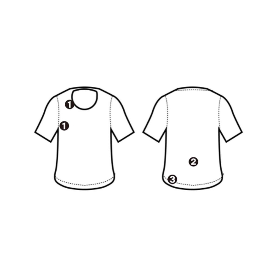 GYMPHLEX(ジムフレックス)のGymphlex ジムフレックス Tシャツ・カットソー 16(L位) 白 【古着】【中古】 レディースのトップス(カットソー(半袖/袖なし))の商品写真