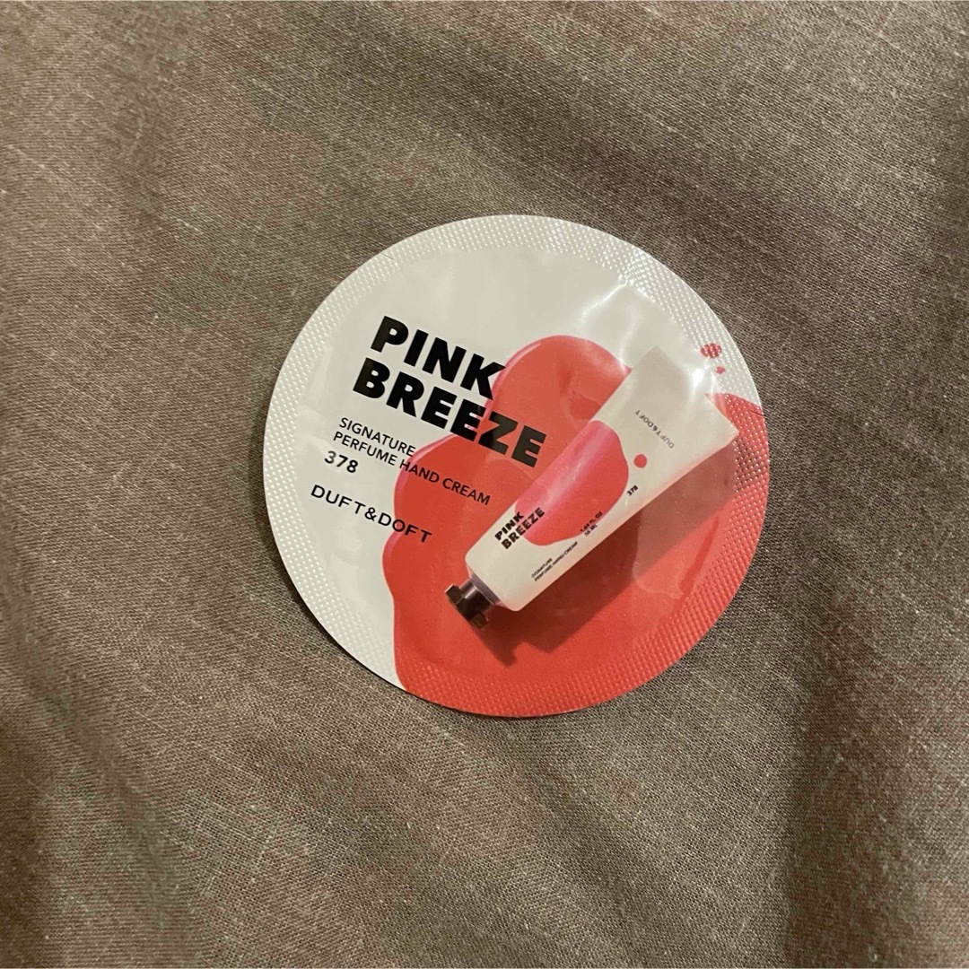 DUFT&DOFT PINK BREEZE ハンドクリーム サンプル 試供品 コスメ/美容のボディケア(ハンドクリーム)の商品写真