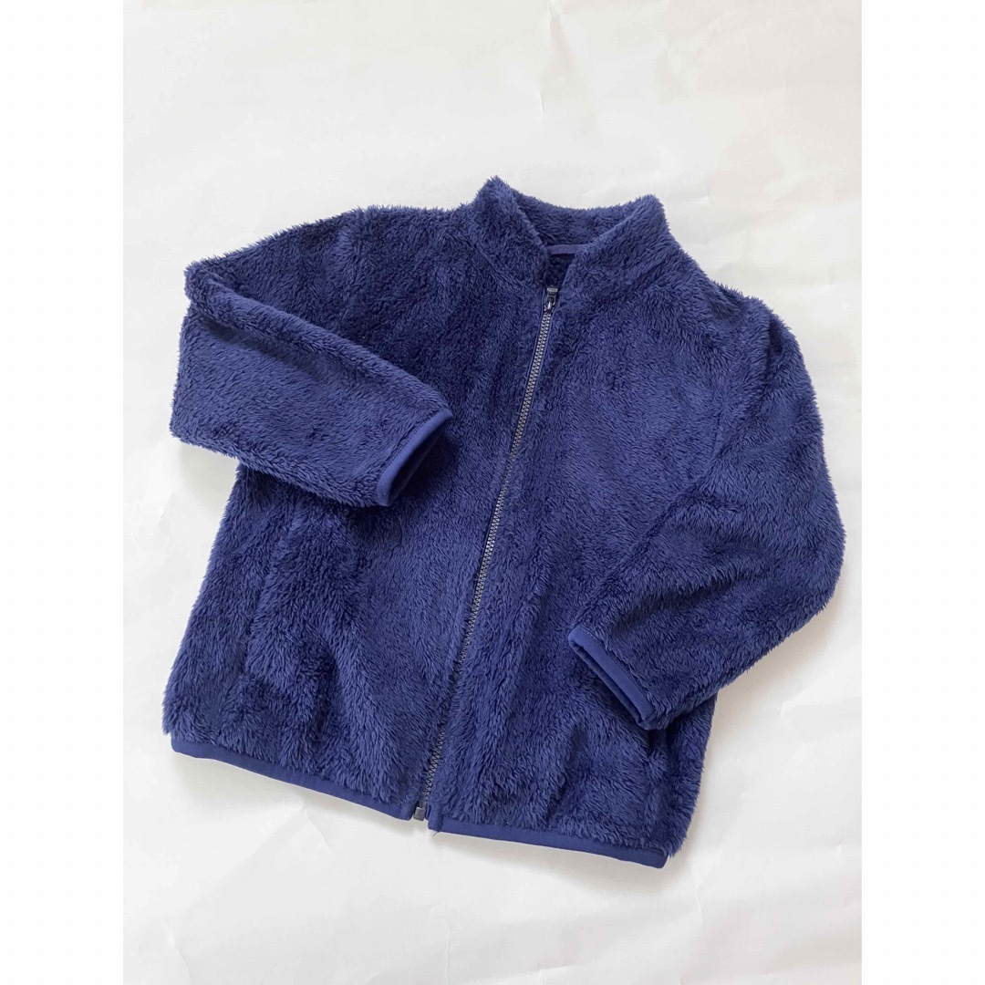 UNIQLO(ユニクロ)のUNIQLO BABY フリース キッズ/ベビー/マタニティのキッズ服男の子用(90cm~)(ジャケット/上着)の商品写真