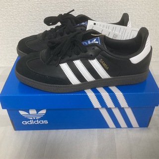 アディダス(adidas)の新品未使用24.5cm adidas SAMBA アディダス サンバ ブラック(スニーカー)