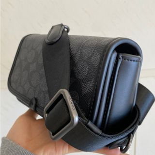 COACH - 新品　 COACH バッグ コーチ メンズ 　ミニショルダーバッグ ボディバッグ