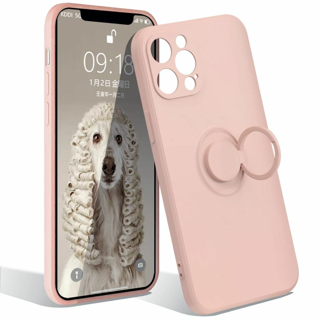 【サイズ:iphone12ProMax_色:ピンク】iPhone12 pro m スマホ/家電/カメラのスマホアクセサリー(その他)の商品写真