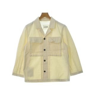 ジルサンダー(Jil Sander)のJIL SANDER ジルサンダー カバーオール 34(M位) アイボリー 【古着】【中古】(カバーオール)