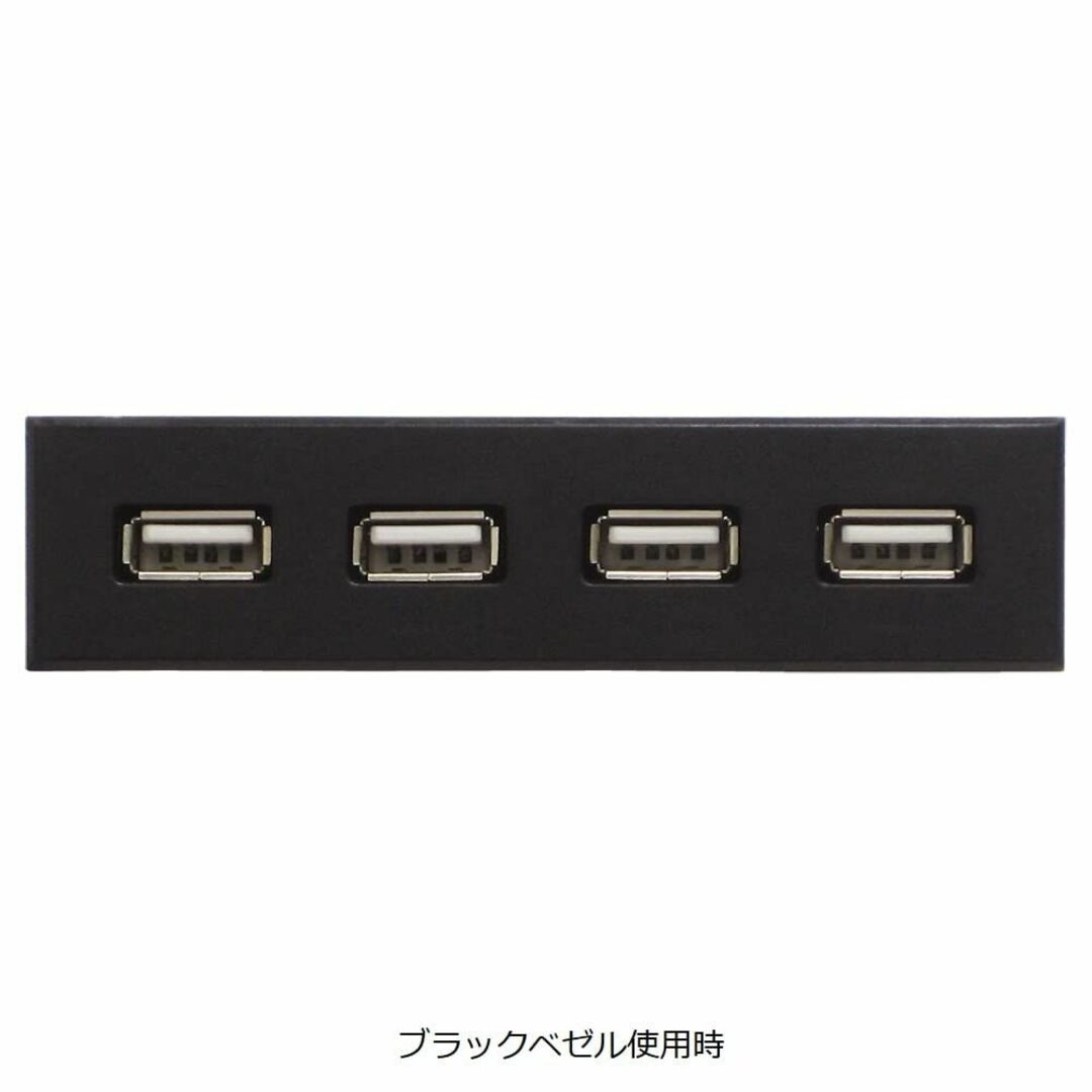 在庫セールアイネックスAINEX 3.5インチベイ USB2.0フロントパネ スマホ/家電/カメラのPC/タブレット(PCパーツ)の商品写真