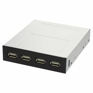 在庫セールアイネックスAINEX 3.5インチベイ USB2.0フロントパネ(PCパーツ)