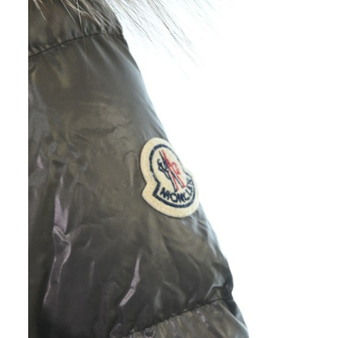 MONCLER(モンクレール)のMONCLER モンクレール ダウンコート 2(M位) グレー 【古着】【中古】 レディースのジャケット/アウター(ダウンコート)の商品写真