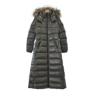 モンクレール(MONCLER)のMONCLER モンクレール ダウンコート 2(M位) グレー 【古着】【中古】(ダウンコート)