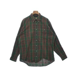 ウールリッチ(WOOLRICH)のWOOLRICH ウールリッチ カジュアルシャツ L 緑x赤(チェック) 【古着】【中古】(シャツ)