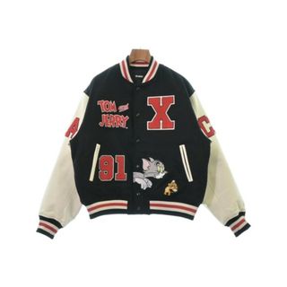 X-LARGE エクストララージ スタジャン S 黒 【古着】【中古】(スタジャン)