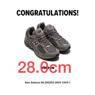 ニューバランス(New Balance)のNew Balance 2002R Gray 28.0cm(スニーカー)