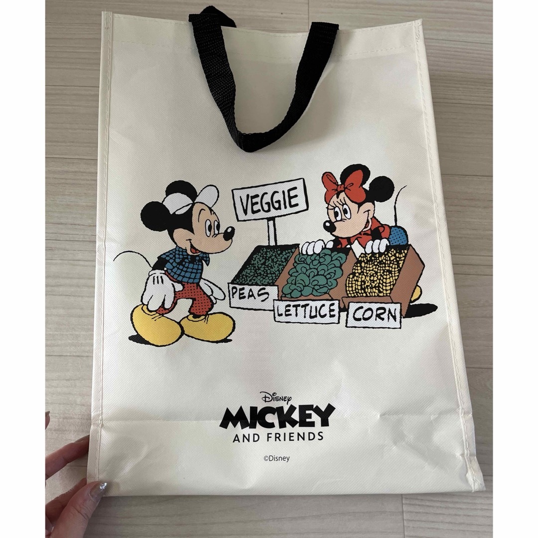 Disney(ディズニー)の韓国 ロッテマート エコバッグ  ディズニー Disney LOTTE MART レディースのバッグ(エコバッグ)の商品写真