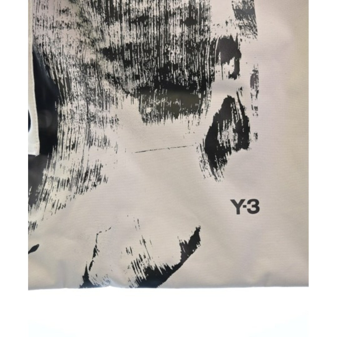 Y-3(ワイスリー)のY-3 ワイスリー ショルダーバッグ - ライトグレーx黒 【古着】【中古】 メンズのバッグ(ショルダーバッグ)の商品写真