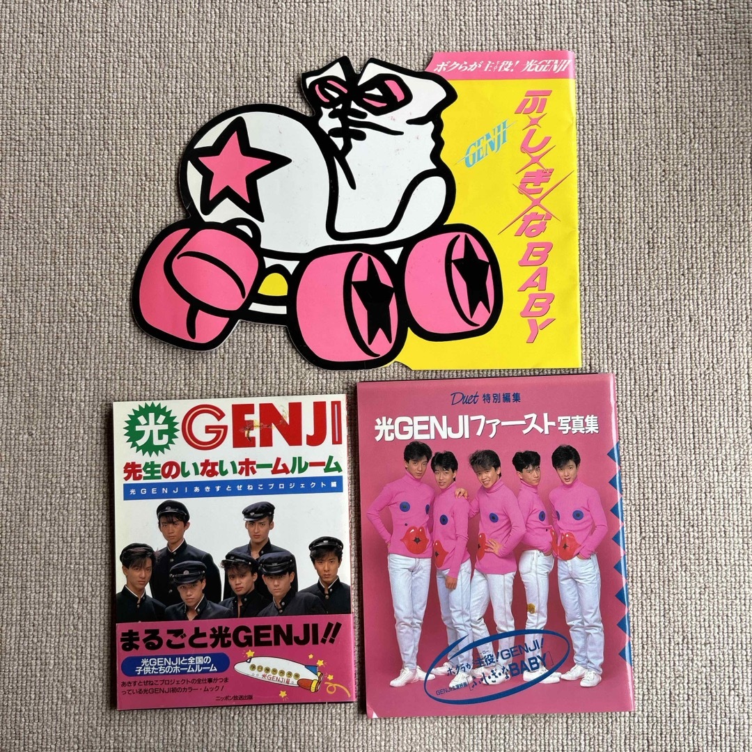 Johnny's(ジャニーズ)の光GENJI ジャニーズ　ツアーパンフレット コンサート　写真集 本　まとめ売り エンタメ/ホビーのタレントグッズ(アイドルグッズ)の商品写真