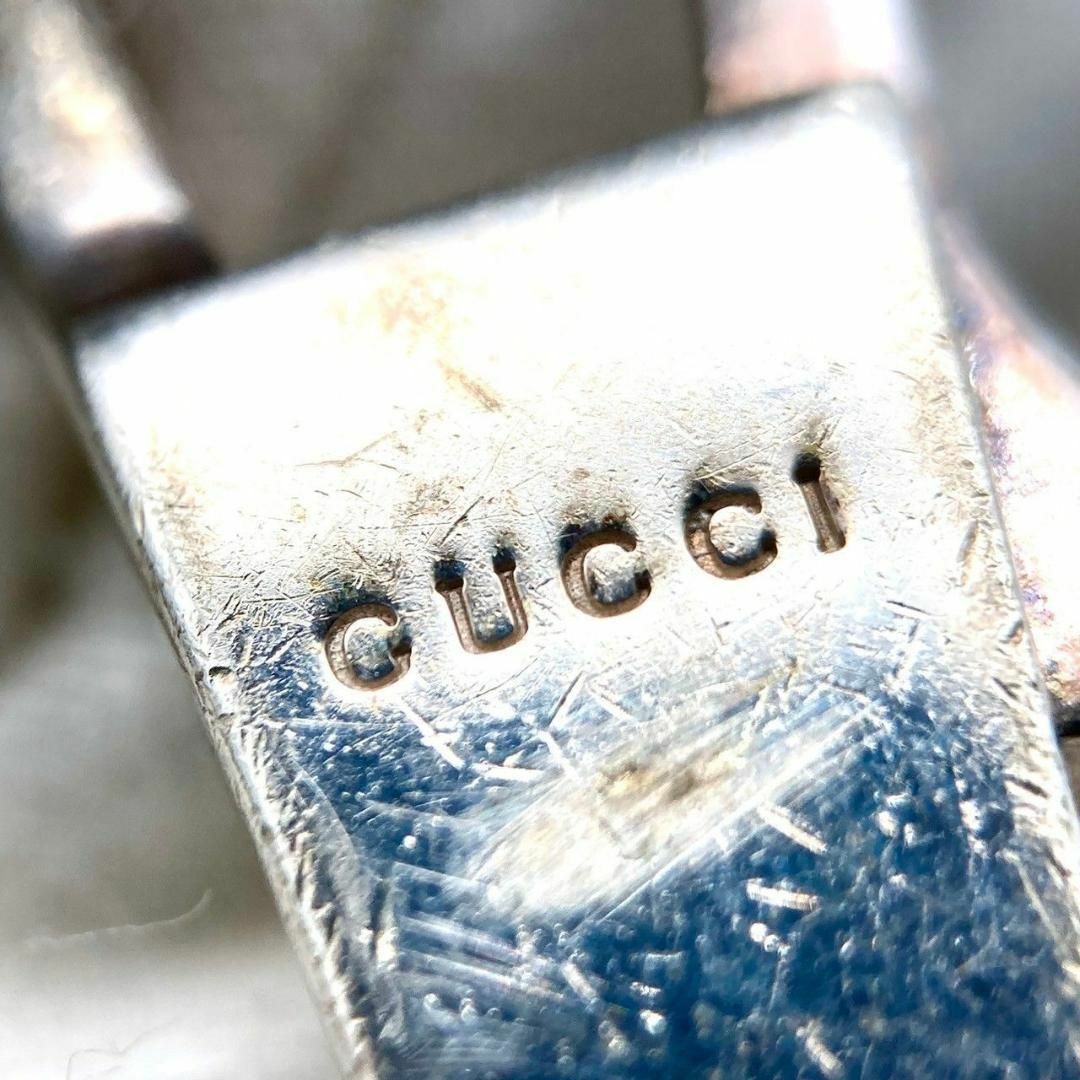 Gucci(グッチ)のグッチ サークルプレート ブレスレット SV925 シルバー 60315 レディースのアクセサリー(ブレスレット/バングル)の商品写真