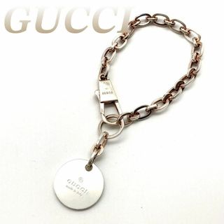 グッチ(Gucci)のグッチ サークルプレート ブレスレット SV925 シルバー 60315(ブレスレット/バングル)