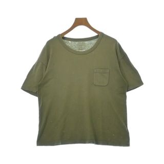 ヴィスヴィム(VISVIM)のvisvim ヴィズヴィム Tシャツ・カットソー 1(S位) カーキ 【古着】【中古】(Tシャツ/カットソー(半袖/袖なし))