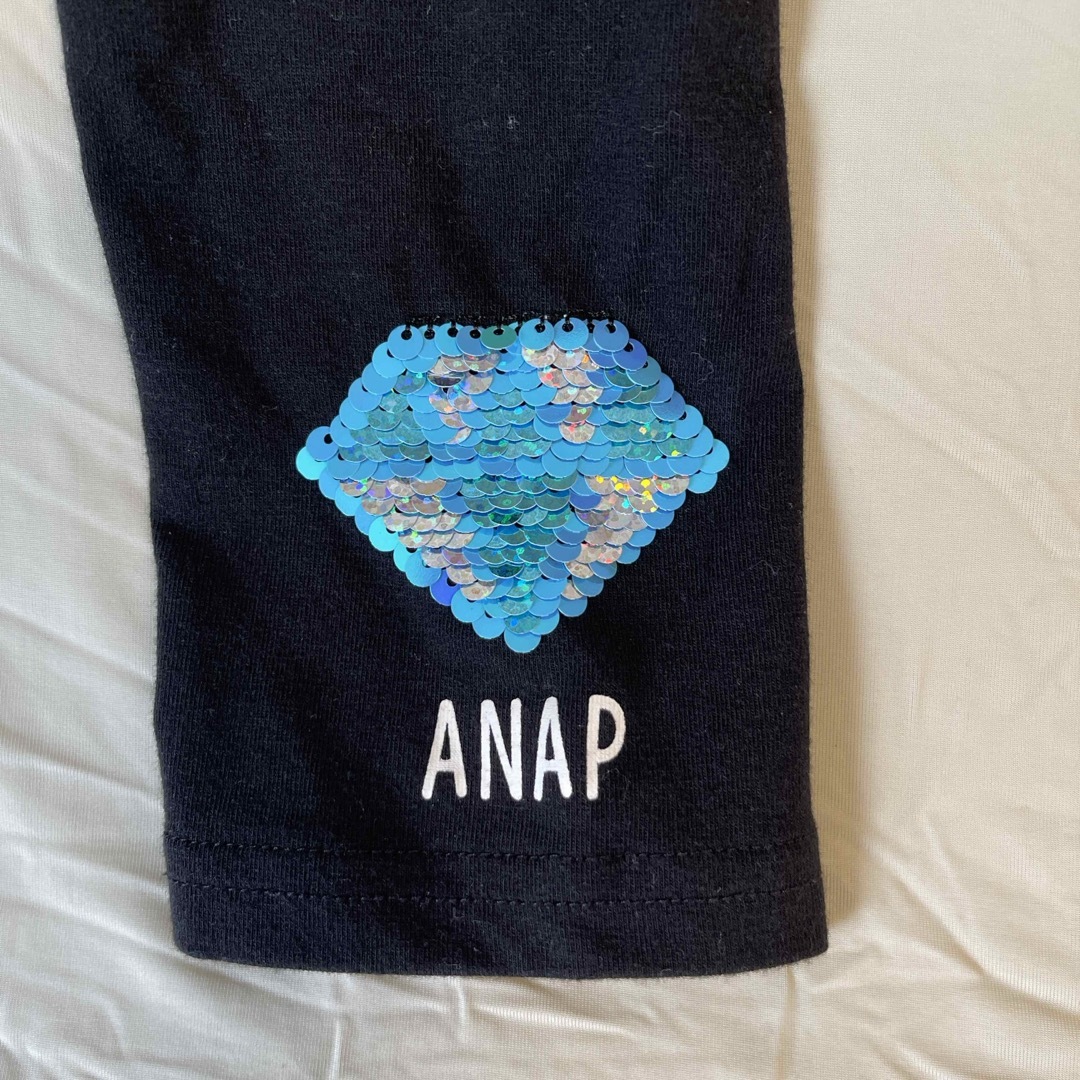 ANAP(アナップ)のANAP スパッツ　レギンス　130 キッズ/ベビー/マタニティのキッズ服女の子用(90cm~)(パンツ/スパッツ)の商品写真