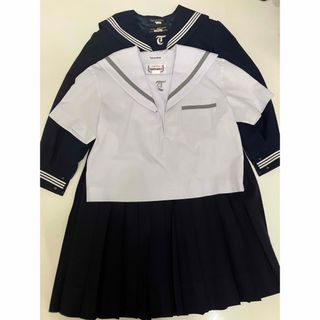 ◎セーラー服　上下　夏用セーラー　3着セット(コスプレ)