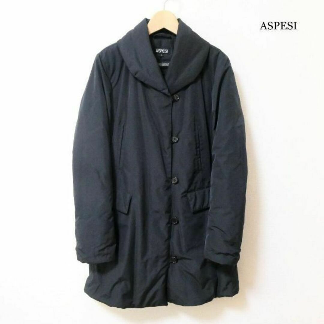 ASPESI(アスペジ)の極美品 アスペジ ショールカラー ロング丈 ダウンジャケット レディースのジャケット/アウター(ダウンコート)の商品写真