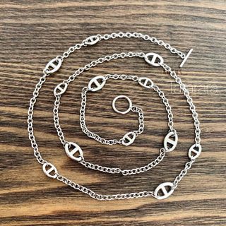 ●stainless アンカーnecklace S●金属アレルギー対応(ネックレス)