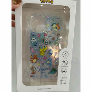 ポケモン(ポケモン)のポケモン　ポケモンセンターiPhone13 14 15 ケース　(iPhoneケース)