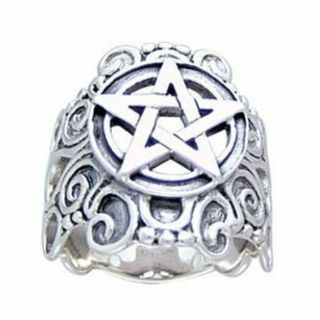 PeterStone: Scrollwork Pentacle Ring(リング(指輪))