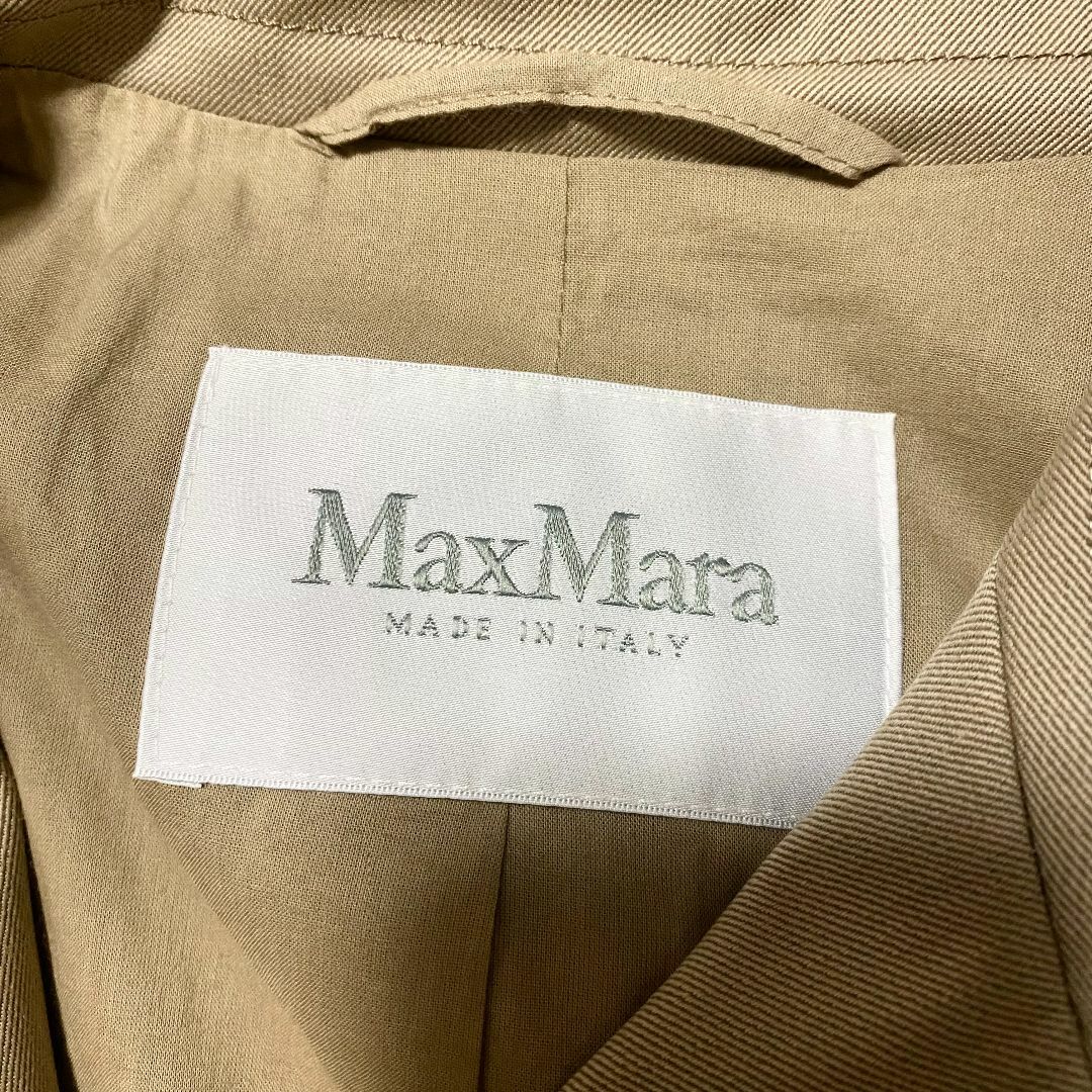 Max Mara(マックスマーラ)の新品未使用！送料込み★Max Mara★SALPA コットンウールトレンチコート レディースのジャケット/アウター(トレンチコート)の商品写真