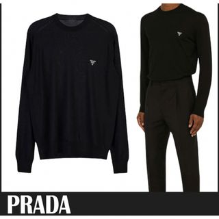 プラダ(PRADA)の【値下げ】PRADA GIROCOLLO UPERFINE WOOL(ニット/セーター)