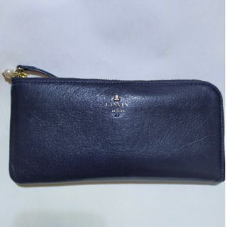 LANVIN en Bleu - ランバンオンブルー　Lファスナー長財布 シャペル