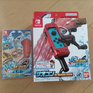 ニンテンドースイッチ(Nintendo Switch)の釣りスピリッツ釣って遊べる水族館＆サオコン(家庭用ゲームソフト)