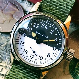 ブローバ(Bulova)の#2979【人気のミリタリー】メンズ 腕時計 ブローバ WW2 手巻 動作品 (腕時計(アナログ))