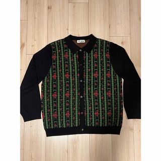 Saint Laurent - サンローランパリ 577643 YAGB2 総柄モヘヤウール Saint Laurent - サンローランパリ 577643 YAGB2 総柄モヘヤウール