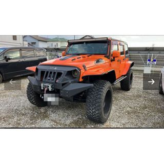 Jeep - JK ラングラー　jeep カスタム多数　激安　走行距離少　限定カラー　オレンジ