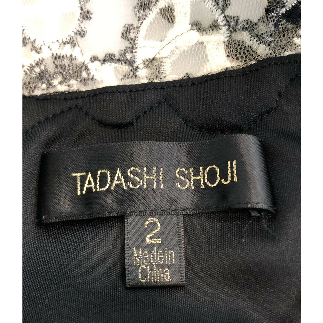 TADASHI SHOJI(タダシショウジ)のタダシショージ ノースリーブレースワンピース レディース 2 レディースのトップス(キャミソール)の商品写真