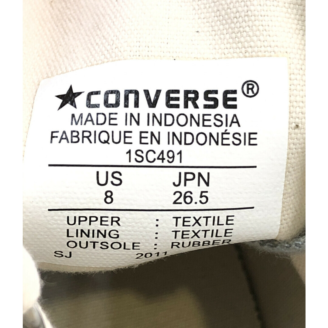 CONVERSE(コンバース)の美品 コンバース CONVERSE ハイカットスニーカー メンズ 26.5 メンズの靴/シューズ(スニーカー)の商品写真