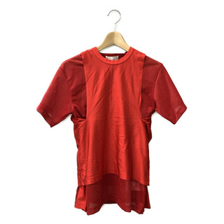 コムデギャルソン(COMME des GARCONS)のコムデギャルソン 半袖Tシャツ ドッキングメッシュTシャツ レディース S(Tシャツ(半袖/袖なし))