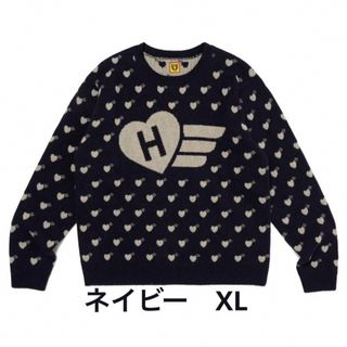 ヒューマンメイド(HUMAN MADE)のHUMAN MADE ハートニット  HEART KNIT SWEATER(ニット/セーター)